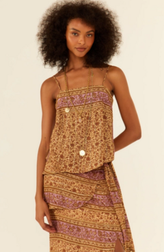 Blusa Alça Estampa Liz - MARIA FILÓ - comprar online