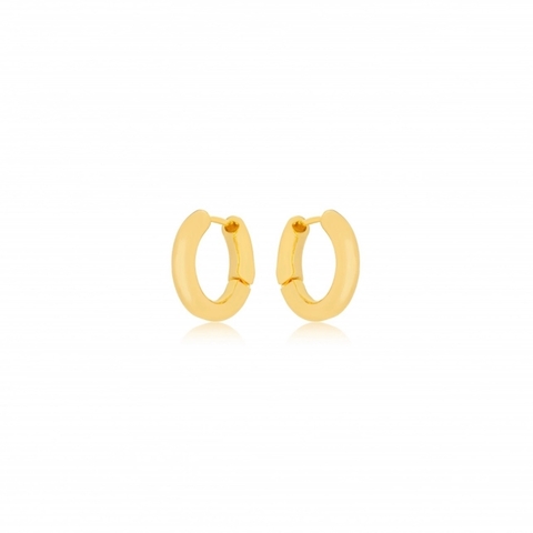 Argola paola ouro
