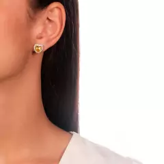 Conjunto coração elisa citrino ródio branco na internet