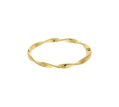 bracelete torcido ouro