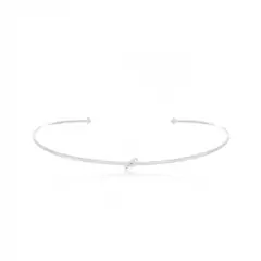 choker aro nó ródio branco