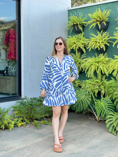 vestido pietra coral azul