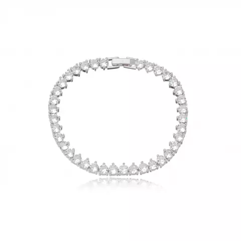 pulseira Riviera genebra cristal ródio branco