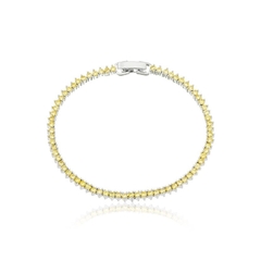 Pulseira riviera mônaco citrino