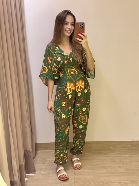macacão renata florejo verde