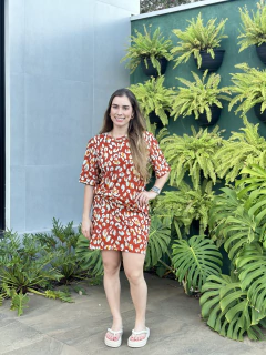 VESTIDO MALHA ESTAMPA ONÇA NAVARRA - ANIMALE JEANS - comprar online