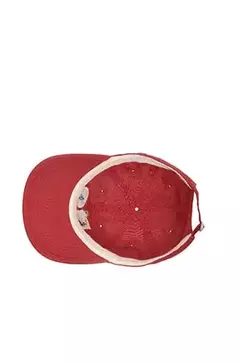 boné tropical farm vermelho pontinho de arara - loja online