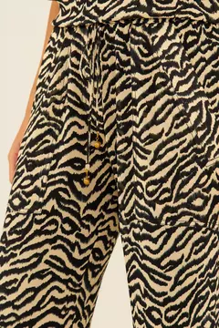 Calça Ggt Estampa Rajado - MARIA FILÓ - ELMÊ