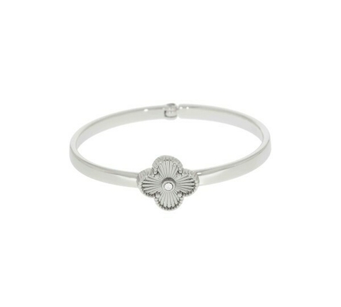 bracelete trevo prata - comprar online