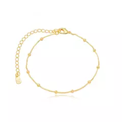 Pulseira Bolas Lisas - ouro