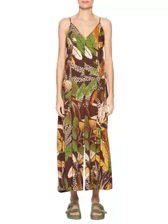 Macacão Feminino Floresta Sketch - farm - ELMÊ