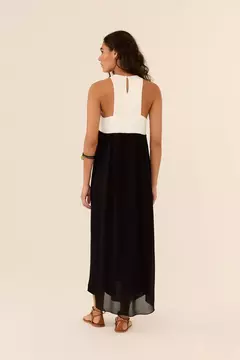 Vestido Longo Ggt Busto Crepe - MARIA FILÓ - ELMÊ