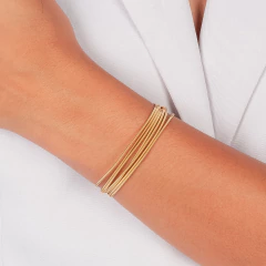 Pulseira fio de violão - ouro na internet
