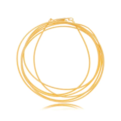 Pulseira fio de violão - ouro - comprar online
