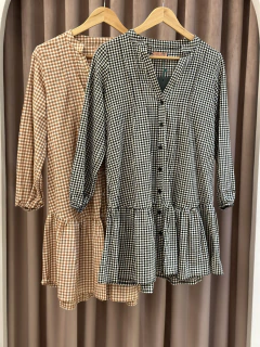 vestido pietra xadrez - cores na internet