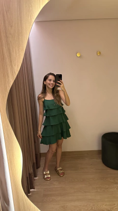 vestido malu linho verde bandeira