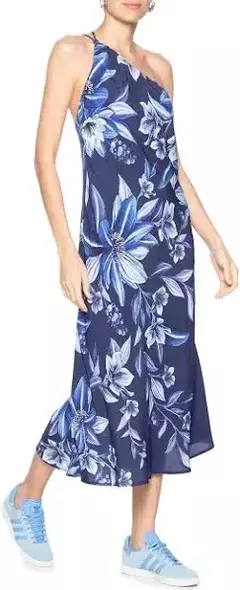 Vestido Midi Floral Tati - farm - comprar online