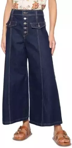 Calça Jeans Cropped - FARM - comprar online