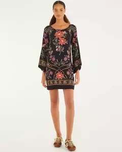 VESTIDO CURTO FLORAL BELLE - FARM RIO - comprar online