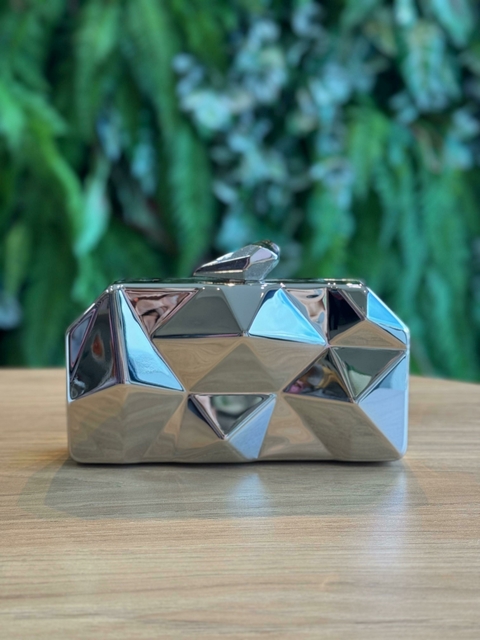 Bolsa Diamond prata