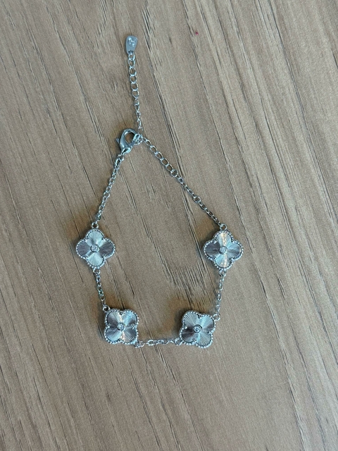Pulseira Virgínia - ródio branco - comprar online