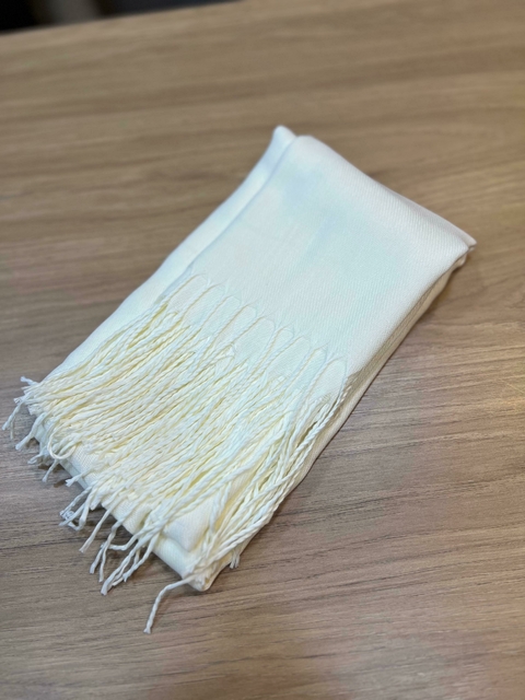 CACHECOL PASHMINA - OFF WHITE - comprar online