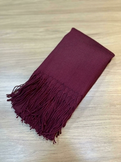 CACHECOL PASHMINA - BORDÔ - comprar online
