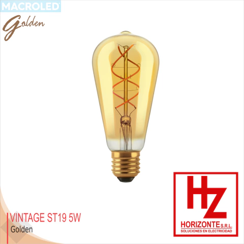 Lámparas Led Filamentos 5W Luz Blanco Calido