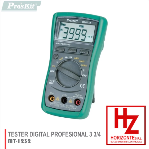 Tester Digital Profesional MT 1232 - comprar online