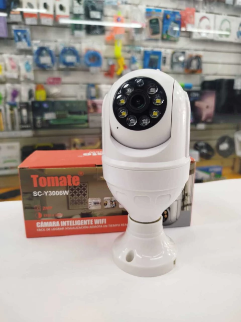 Cámara IP wifi para portalámparas TOMATE