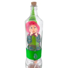 Duende verde limão cabelo vermelho - comprar online