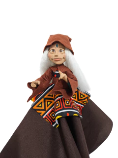 Anciã - Duende na Garrafa | Luz de Lótus Artesanato Espiritual