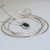 Dije Malaquita - Mariposa con cadena - comprar online