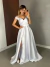 Vestido de Noiva Longo em Zibeline – Elegância e Sofisticação Jamily - Closet Garota Up Vestidos Brancos para Casamento Civil -
