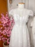 Vestido noiva civil Aurora em tule de poá - Closet Garota Up Vestidos Brancos para Casamento Civil -