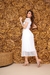 Vestido de noiva com manga princesa curta e saia rodada de poá - Flor na internet