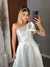 VESTIDO DE NOIVA TECIDO ZIBERLINE COM LAÇO - ABIGAIL na internet