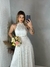 Vestido de noiva frente única na renda longo evasê - Kelly - comprar online