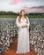 VESTIDO DE NOIVA CASAMENTO LONGO MANU COM DECOTE EM V E SAIA FLUIDO - comprar online