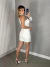 Vestido Midi para Noivas Modelo Nula Manga Lado Direito curto- Gaby - buy online