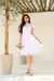 Vestido noiva civil Aurora em tule de poá - Closet Garota Up Vestidos Brancos para Casamento Civil -