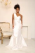 Long Ziberline Fabric Wedding Dress, Mermaid Style- PATRICIA - buy online