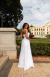 VESTIDO DE NOIVA LONGO SEM ALÇA MINIMALISTA COM FENDA NA SAIA-ESTRELA na internet