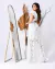 Vestido multiformas longo de noiva na renda - Lurian - online store