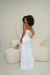 VESTIDO DE NOIVA LONGO SEM ALÇA MINIMALISTA COM FENDA NA SAIA-ESTRELA - loja online