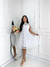 Vestido noiva civil Aurora em tule de poá