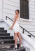 Vestido de noiva frente única romântico de renda - Lily - comprar online