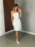 Strapless Zibeline Wedding Dress with Bow – LAURA - Closet Garota Up | Vestidos Brancos para Noiva Civil, Batizado e Momentos Especiais