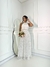 Vestido de noiva frente única na renda longo evasê - Kelly - Closet Garota Up Vestidos Brancos para Casamento Civil -