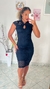 VESTIDO DE RENDA CLÁSSICO TRANÇADO NAS COSTAS